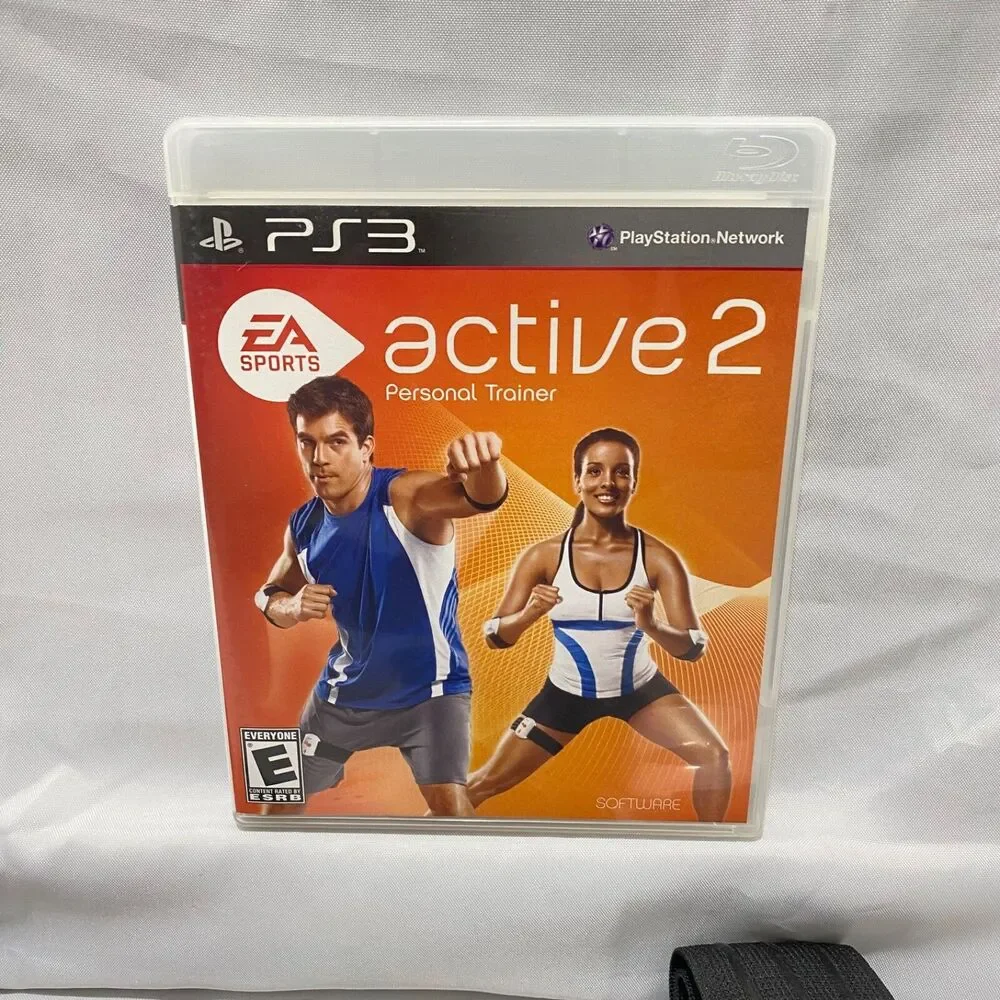EA Sports Active 2 For Sony Disney 3 With Case And Accessories 2010 Working